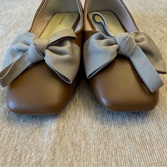 C. Paravano Bow Ballerina Flats, sz 40 - Picture 8 of 13